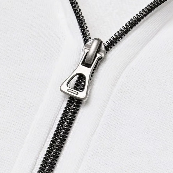 NEW James Perse Vintage French Terry Zip Up Hoodie - Picture 6 of 14